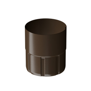 Муфта соединительная для водостока Docke Stal Premium, каштан